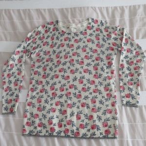 Loft Floral Sweater EUC, XS